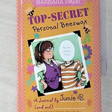 【書寶二手書T1／兒童文學_A5I】Top-Secret, Personal Beeswax: A Journal by Junie B and Me