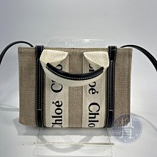 CHLOE CHC22AP237I2691J 黑WOODY MINI 手提包 斜背包 側背包 精品包 經典款