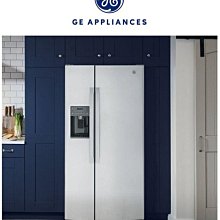 *~ 新家電錧 ~*【GE 奇異】GSS23GYPFS 702L對開冰箱 (不鏽鋼灰色機身)