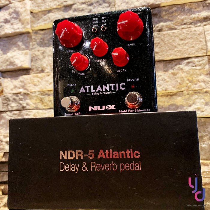 現貨免運 送變壓器 Nux Atlantic Delay Reverb Shimmer 空間系 電 木 吉他 效果器