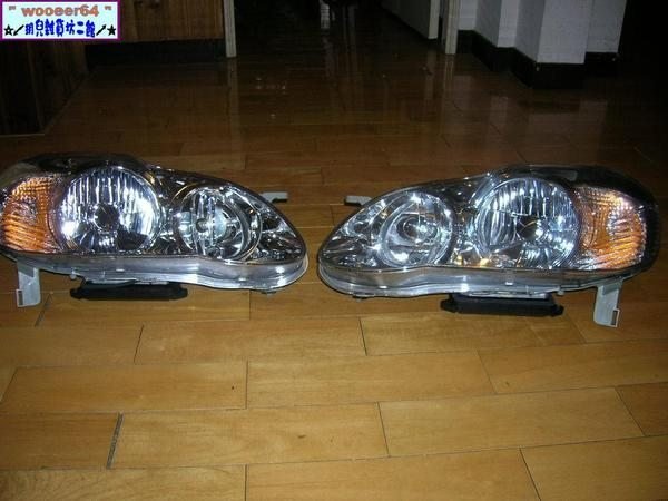 TOYOTA/ 豐田 ALTIS 02~07【近全新】原廠  HID 原廠大燈 原廠後視鏡