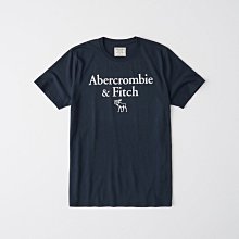 【A&F男生館】☆【Abercrombie&Fitch麋鹿LOGO印圖短袖T恤】☆【AF008W3】(S)