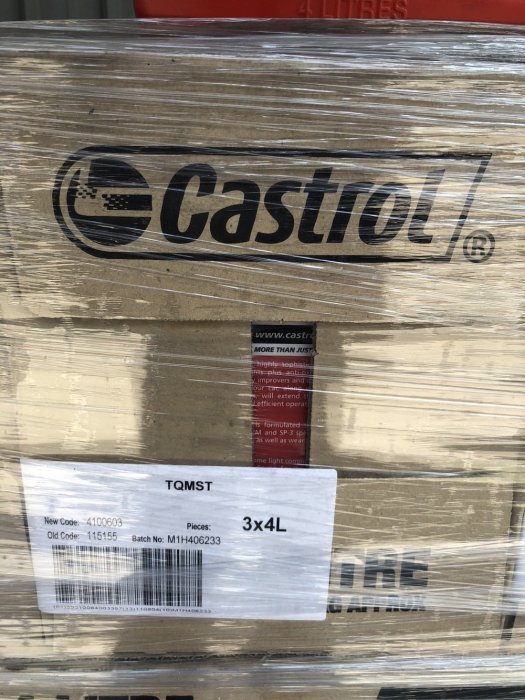 【Castrol 嘉實多】Automatic TQM-ST、自動變速箱機油、4公升/罐裝【二、三號黏度】單買區