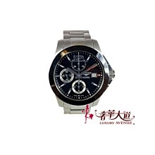 ＊奢華大道國際精品＊【W0542】浪琴Longines 康卡斯潛水系列不鏽鋼陶瓷圈機械計時腕錶 41MM