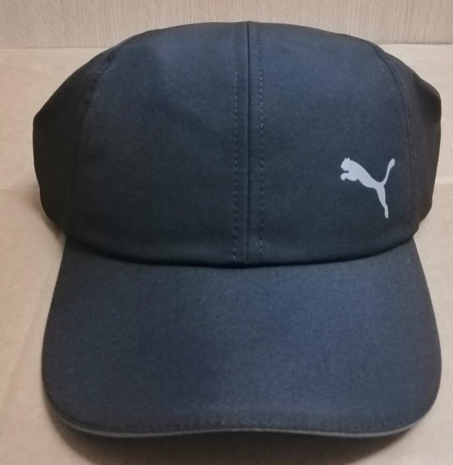 PUMA跑步帽 (02314801黑色) 豹子logo反光圖案 慢跑帽 正品公司貨 P4