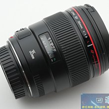 【高雄四海】Canon EF 35mm F1.4L USM 九成新．大光圈街拍鏡．保固三個月 F1.4 L