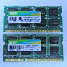 ~ 駿朋電腦 ~ SP廣穎 4Gx2 8G DDR3 1600 筆電記憶體 雙面顆粒 $600