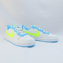 NIKE COURT BOROUGH LOW 2 大童 休閒鞋 BQ5448122 白x淺藍【iSport】