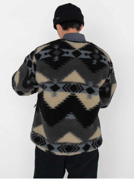 THE NORTH FACE 紫標 NP Wool Boa WINDSTOPPER Field Cardigan 開襟衫