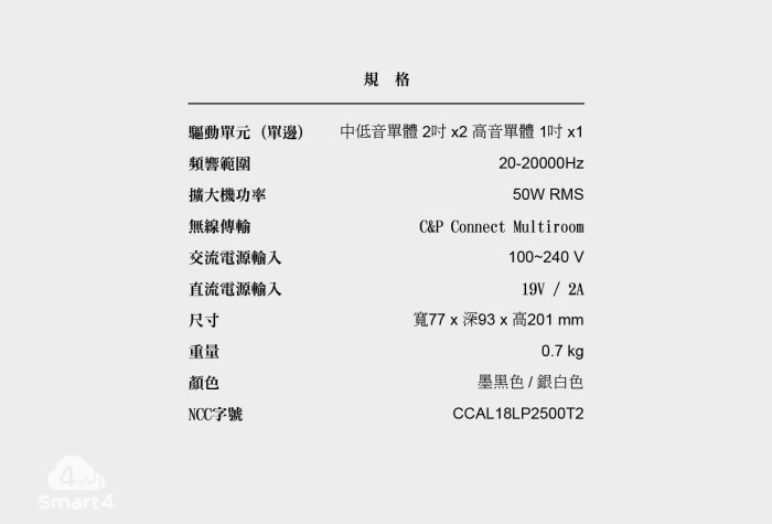 【愛拉風x家庭劇院】CELIA & PERAH M6 無線多聲道音響系統-4.1聲道-白色 藍牙音響 環繞音響 希利亞