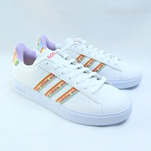 ADIDAS GRAND COURT 2.0 女 休閒鞋 HP9412 白x彩【iSport愛運動】