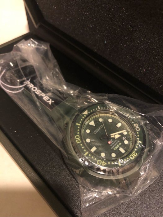 SEIKO SBDX027 鋼彈40周年限量 PROSPEX 1000米防水 鮪魚罐頭 綠水鬼