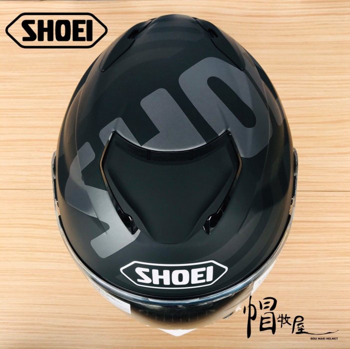 【帽牧屋】日本 SHOEI GT-AIR II INSIGNIA TC-5 全罩安全帽 公司貨 內墨片 透氣 消光黑/灰