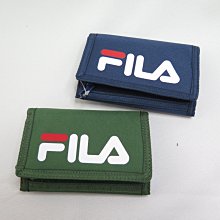 FILA 三摺運動短夾 零錢包 全新正品 PWT9012NV 深藍 PWT9012GN 軍綠【iSport愛運動】