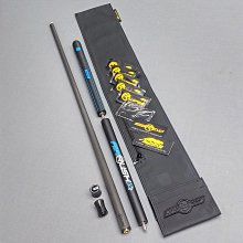 全揚撞球 314 美洲豹 Predator【Air Rush-黑色-跳桿-膠把(三節式)】膠把跳桿-Jump Cue