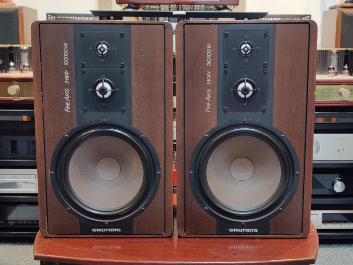 正西德製 Grundig LS- System 10吋低音 3音路Fine Art 格蘭帝 少見收藏品 150W