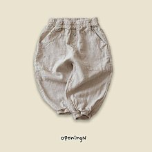 XS~XL ♥褲子(燕麥色) OPENING N-2 24夏季 OPE240420-053『韓爸有衣正韓國童裝』~預購