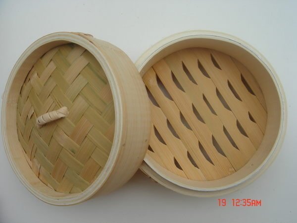 東昇瓷器餐具=4.5吋竹蒸籠 1層1蓋