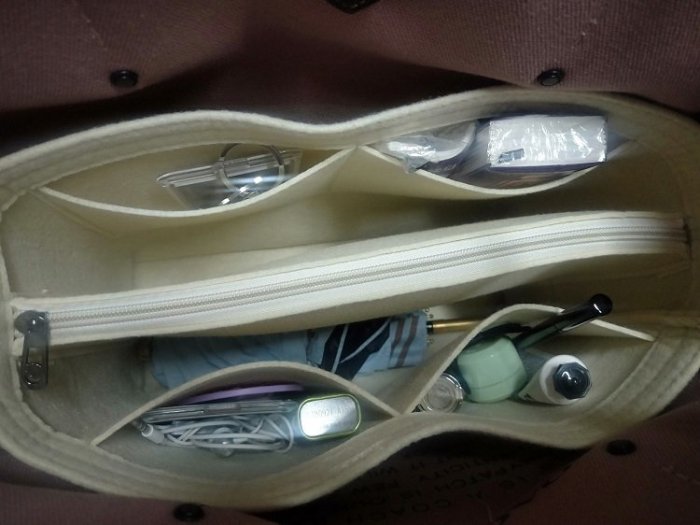 內膽包 包中包 收納包 適用蔻馳COACH小飛象托特包包中包內膽包整理包收納包內襯內包撐