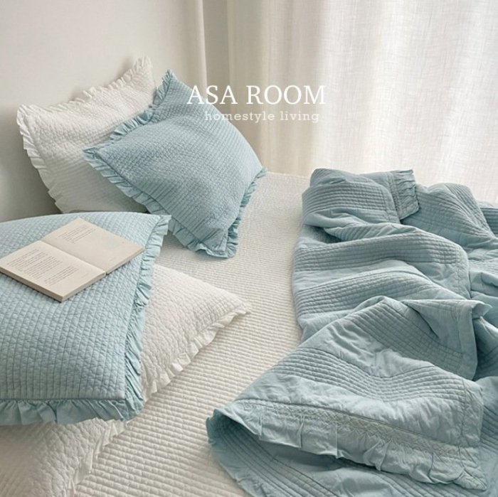 超柔軟！店主自用~ASAROOM 韓國60支純棉空調被 床單兩用-雙喜生活館