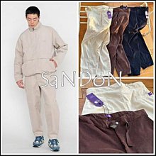SaNDoN x『THE NORTH FACE』紫標系列 男裝燈芯絨設計錐形腰帶小直筒褲 231115