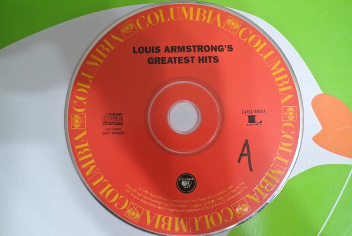 裸片 CD ~ Louis Armstrong's GREATEST HITS ~ COLUMBIA