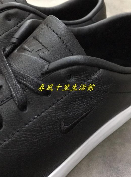 NIKE ALL COURT 2 LOW LEATHER 男 皮革 經典 休閒鞋 黑白 724271003爆款