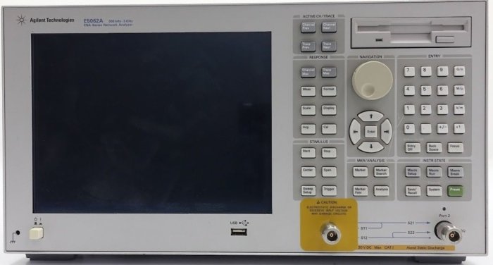 【弘燁科技】-二手儀器 Agilent E5070B 300kHz-3GHz 2port 網路分析儀/維修另洽