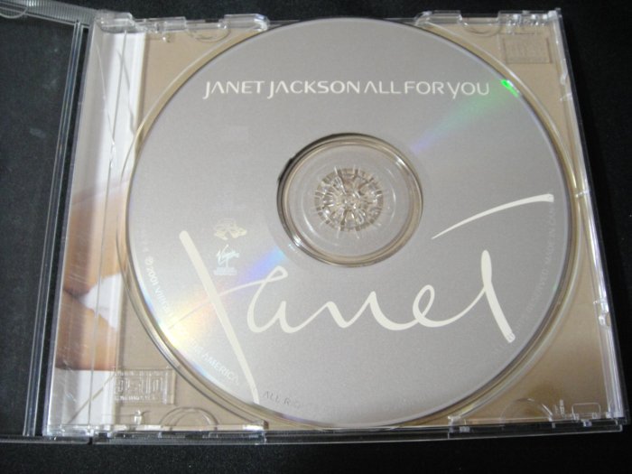 【198樂坊】 Janet Jackson - ALL FOR YOU (Cloud.....加版)BV