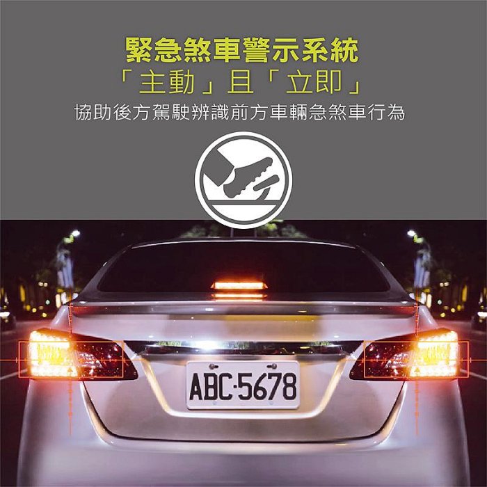 緊急煞車警示系統 Toyota Altis (2013~2019) 力巨人 到高雄總公司安裝/保固一年/臺灣製造