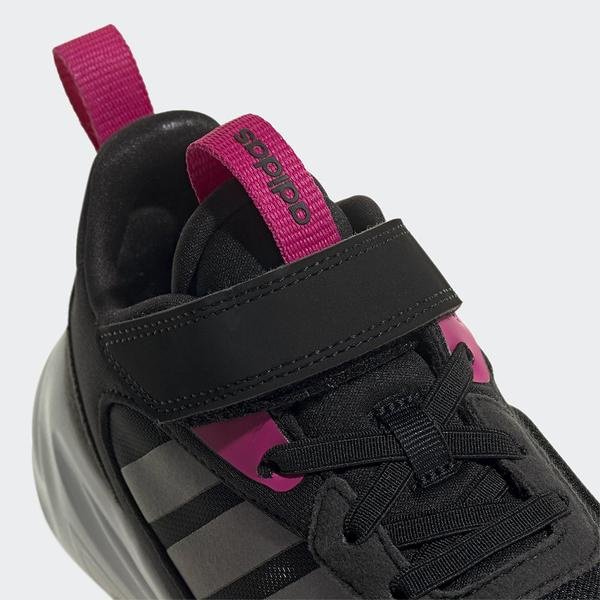 【下殺】Adidas 童鞋 中大童 慢跑鞋 休閒鞋 Ozelle 黑紅【運動世界】GW1563