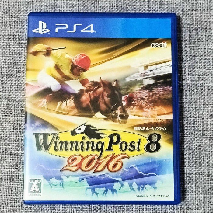 兩件免運🍀】PS4 賽馬大亨賽馬Winning Post 8 2016 純日版可面交遊戲片