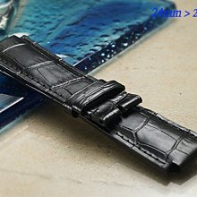 【時間探索】 全新 Louis Vuitton 路易威登 L.V. 代用 手工訂製款 錶帶 (24mm)