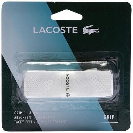 【曼森體育】LACOSTE X TECNIFIBRE L20 GRIP 底層握把布 白色 1.8mm 網球拍