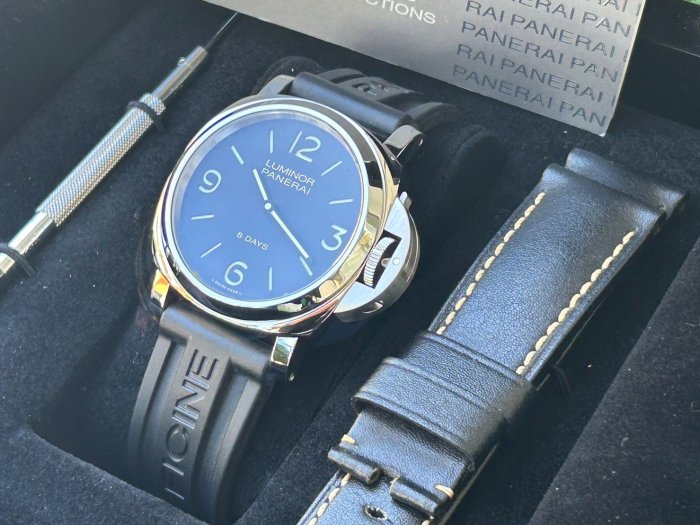 飛馬當舖 PANERAI 沛納海 2015保單 Luminor PAM560 八日鍊 透背 三明治面盤 44mm 9成5新