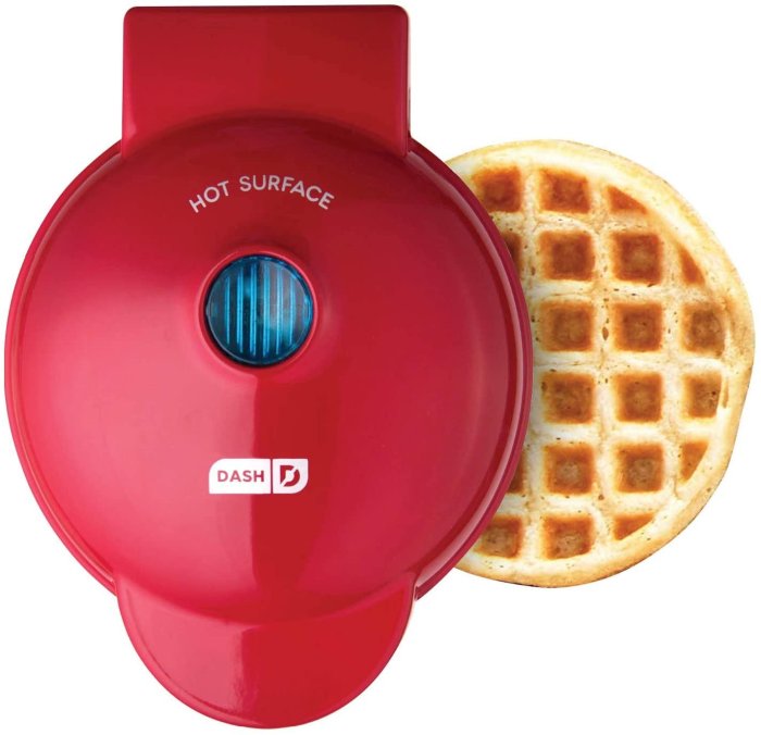 【EASY_BUTY】{現貨} 美國 DASH 迷你鬆餅機 Mini Waffle Maker 紅色 代購 特惠$777