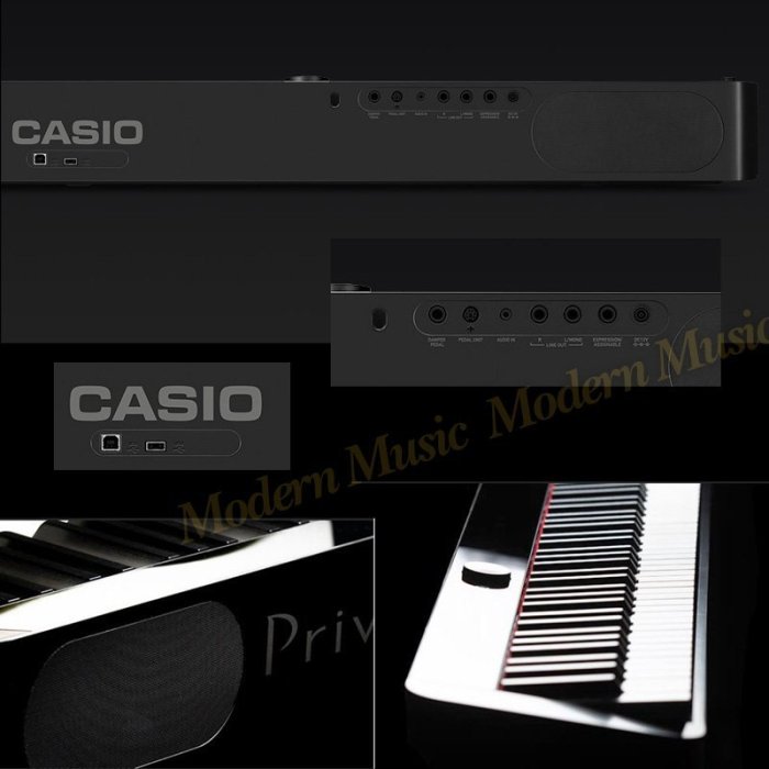 【現代樂器】可刷卡分期！卡西歐CASIO Privia 88鍵數位電鋼琴 PX-S3000 含木質琴架 豪華配件 公司貨