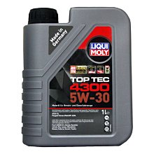 【易油網】LIQUI MOLY 4300 5W30 TOP TEC 柴油車 #2323 非shell MOBIL