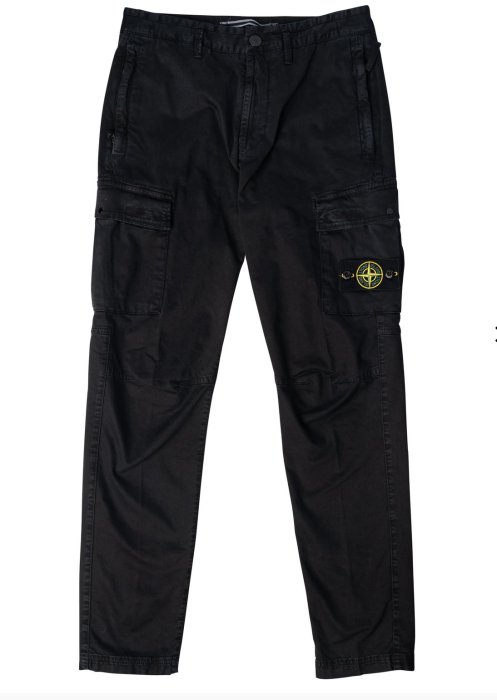 Stone island cargo pants 軍綠色 黑色 直筒長褲 石頭島 工作褲 工裝軍褲 全新正品