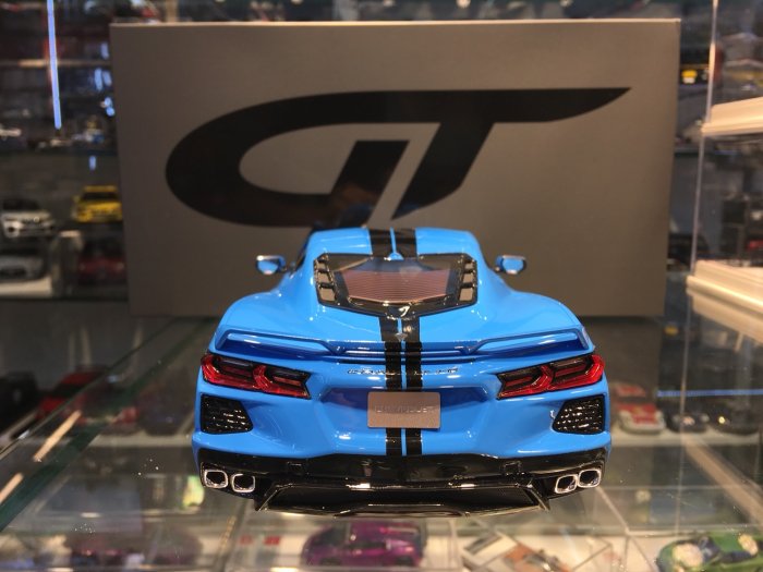 吉華科技@ 1/18 GT SPIRIT GT286 Chevrolet Corvette C8 藍色