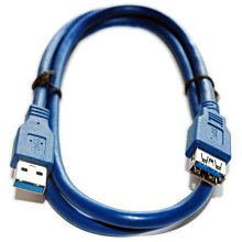 小白的生活工場*USB 3.0 A公-A母傳輸延長線 1M  (SU0107)*