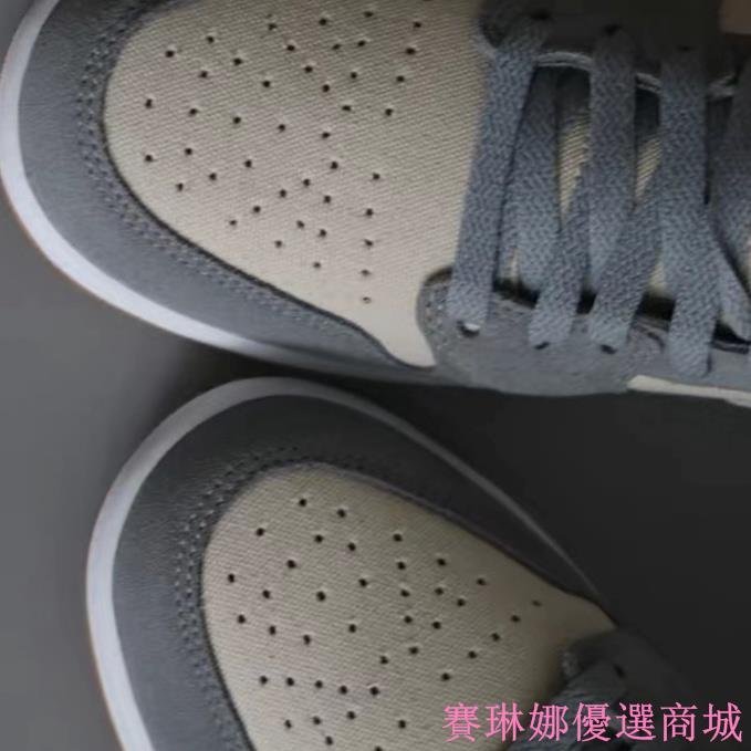 [賽琳娜優選商城} Air Jordan 1 Mid Coconut Milk 米灰 椰奶 DN4281-100