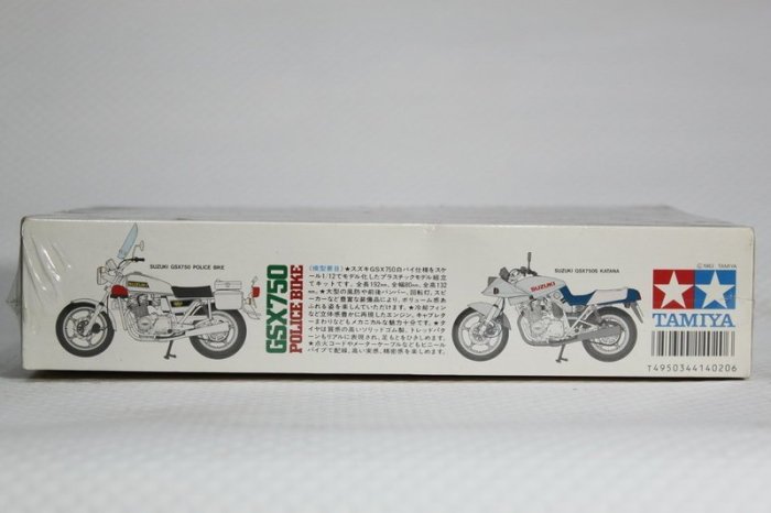 【統一模型玩具店】TAMIYA 田宮 機車《SUZUKI車系 GSX750 警車》 1:12 # 14020