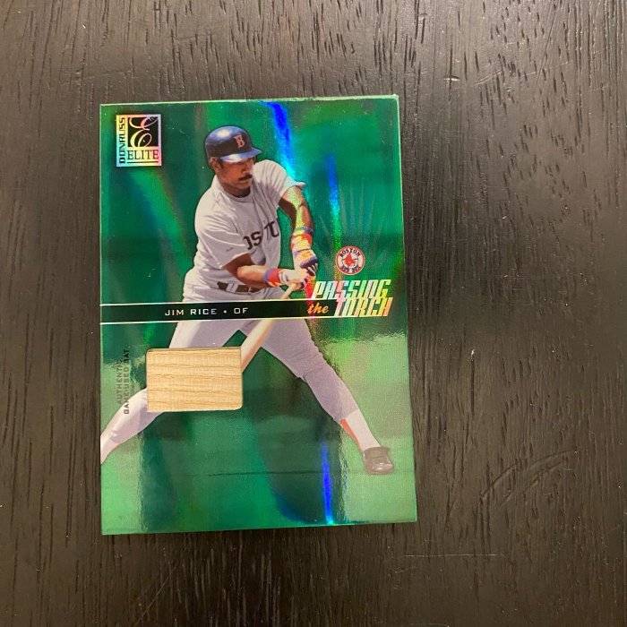 美國職棒MLB 2004 Donruss Elite Passing the Torch Bat Jim Rice 棒球卡 球卡 #146/200