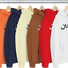 【日貨代購CITY】2017AW Supreme Arabic Logo Hooded Sweatshirt 長T 現貨