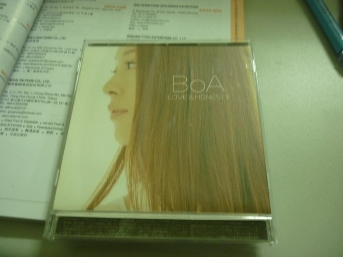 寶兒BOA---LOVE & HONESTY --二手CD.50起標  2片以上運費合併200元