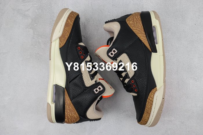 Air Jordan 3 Retro Desert Elephant 黑棕 沙漠大象 CT8532-008