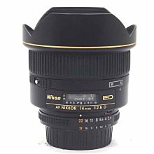 『永佳懷舊』Nikon AF 14mm F2.8 D NO.221703 ~中古~