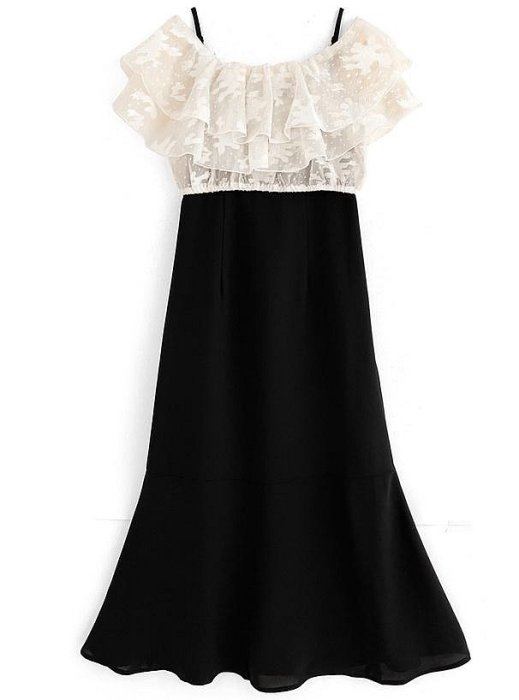LuxyStar日本代購 GRL春季推薦折扣款花朵短版上衣+洋裝二件組