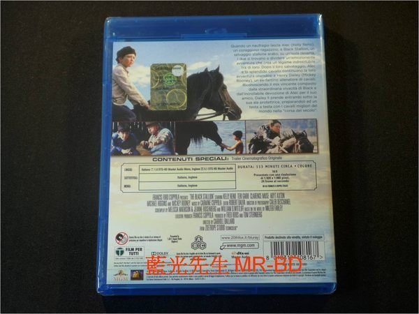 [藍光BD] - 黑神駒 The Black Stallion BD-50G - 細膩刻劃人與馬之間的真摯情誼